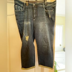 24w Terra Sky worn once ankle jeans